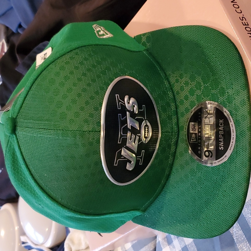 New era Jets green snap back hat